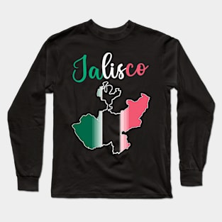 Mexico Jalisco Mexico Pride Travel Mexican Traveler Long Sleeve T-Shirt